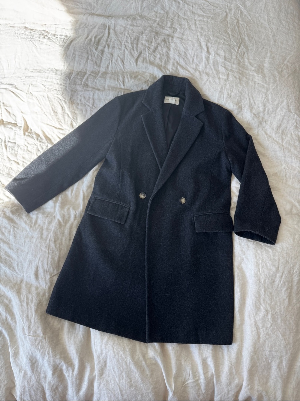 Dark Grey Wool Coat